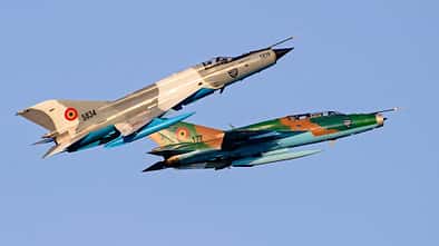 MiG-21 LanceR in Rumänien.