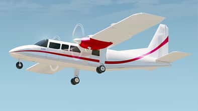 Britten-Norman BN2T-4S Islander für Indien.