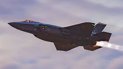 Die ersten F-35A der dänischen Lufstreitkräfte trafen am 14. September in Skrydstrup ein. 