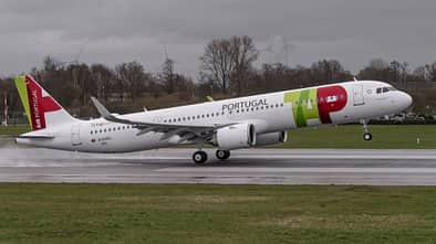 Airbus A321LR von TAP.