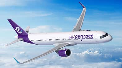 A321neo von HK Express.