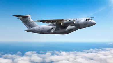 Embraer KC-390 Artist Impression im Flug