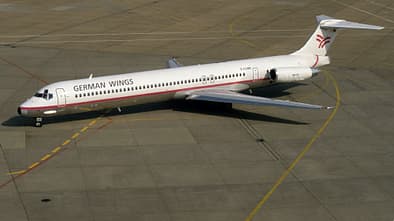 MD-83 German Wings beim Rollen
