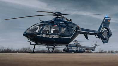 H135 von Airbus Helicopters bei der deutschen Bundespolizei.