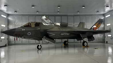 F-35B der 809 NAS im Hangar