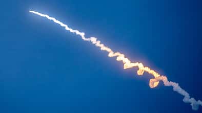 GMD-Raketenabwehr im Flug