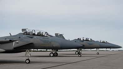 F-15EX Eglin nebeneinander