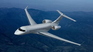 Bombardier Global 6500 im Flug