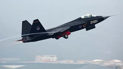 Shenyang FC-31 beim Start