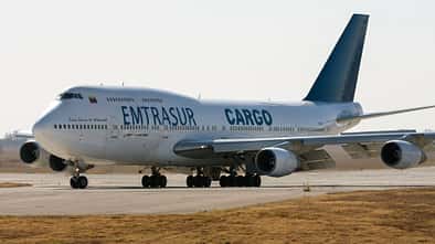 Boeing 747-300 von Emtrasur (ex-Mahan Air).
