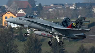 F/A-18 Schweiz Start