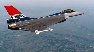 F-16XL Luftaufnahme