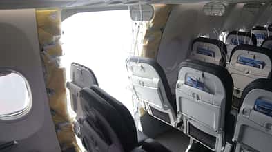 Boeing 737 MAX 9 von Alaska Airlines.