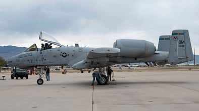 A-10C Davis-Monthan am Boden von der Seite