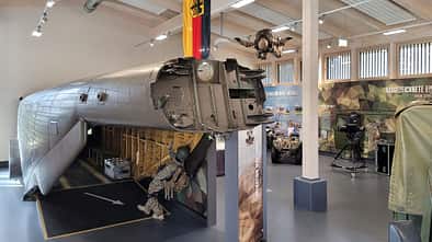 KSK-Besucherzentrum CH-53-Rumpf