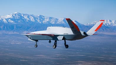 Die General Atomics XQ-67A flog am 28. Februar 2024 zum ersten Mal. 