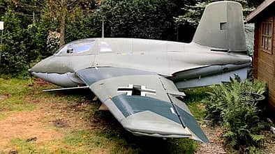 Neuer Leicht-Nachbau einer Me-163.