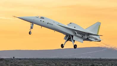 Am 22. März 2024 startete die XB-1 in Mojave zum Erstflug.
