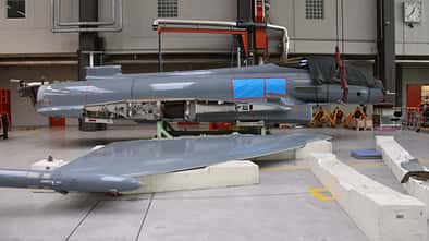 Zerlegter Eurofighter fürs Museum