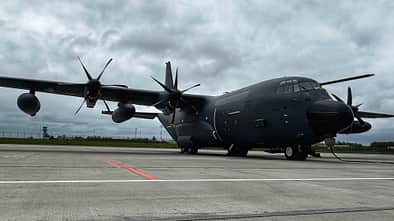 Dritte KC-130J für die Bundeswehr.