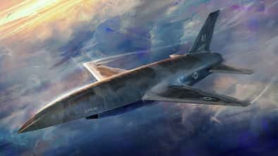 Collaborative Combat Aircraft (CCA) Fury im Flug