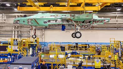 Erste F-35A Lightning II für Polen in der Montage