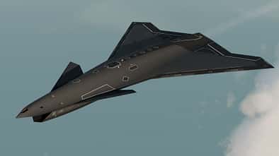 "Wingman"-Konzept von Airbus, das auf der ILA 2024 vorgestellt wird.