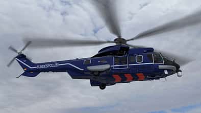 Airbus Helicopters H225 für die Bundespolizei.