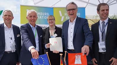 Clean Aviation und Hamburg unterzeichnen Memorandum of Cooperation.