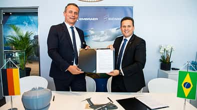 Embraer und Rheinmetall sind in Gesprächen, um ihr Trainingsnetzwerk mit dem Schwerpunkt C-390 zu erweitern. 