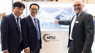 MTU Aero Engines hat heute auf der ILA Berlin eine Partnerschaft mit VINATech Co. Ltd. bekannt gegegben