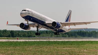 Tupolew Tu-214 von Transaero aus Russland