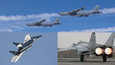 Boeing B-52H aus Barkdsdale über Europa, 2024.