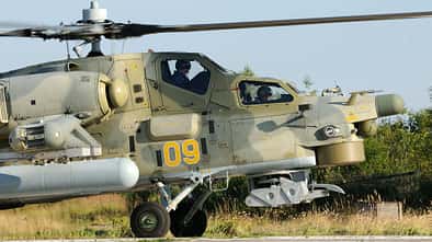 Kampfhubschrauber Mil Mi-28 Detail Bug