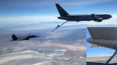 Boeing KC-46A Pegasus beim Start