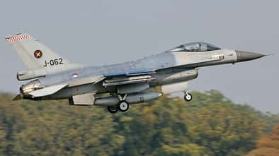 Letzte Mission für die niederländischen F-16