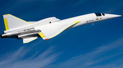 Boom XB-1 im Flug