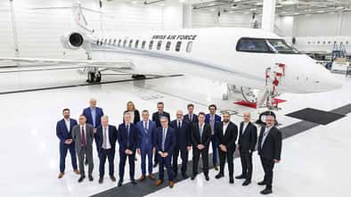 Global 7500 Swiss Air Force