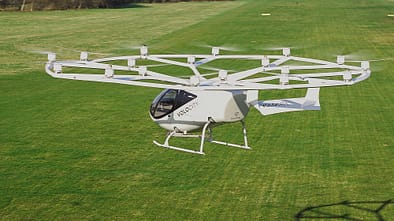 Volocopter's VoloCity Aircraft Flying in Bruchsal