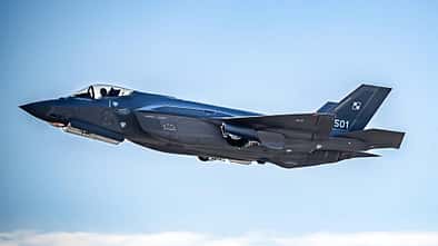 F-35A Lightning II Polen beim Start