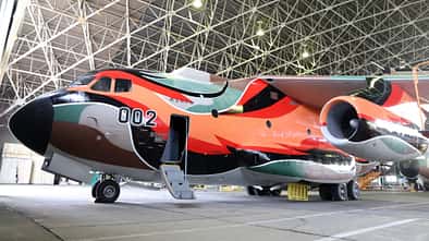 Kawasaki C-1 Sonderanstrich zum Abschied