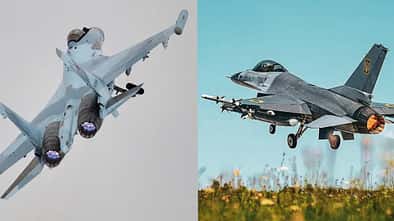 Duell am Himmel: F-16 der Ukraine gegen Russlands Su-35S.