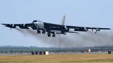 B-52H Stratofortress beim Start