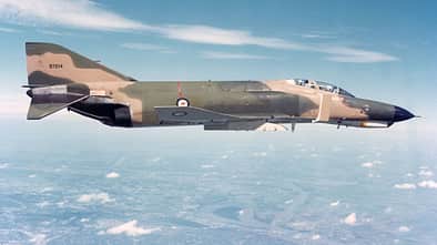 F-4 Phantom RAAF Australien im Flug
