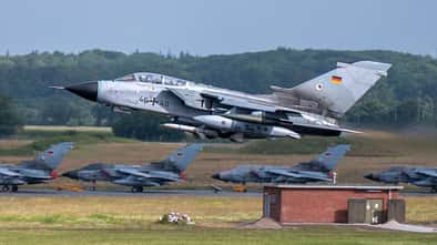 Action beim Tag der Bundeswehr 2025 in Jagel.