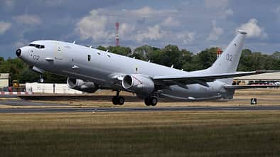 Start P-8 Poseidon beim RIAT 2025 in Fairford