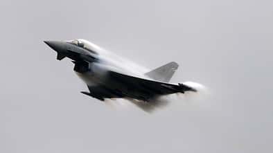 Eurofighter kurz vor der "Schallmauer"