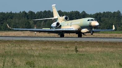 Falcon 8X Archange beim Start