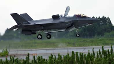 F-35B Japan bei der Landung