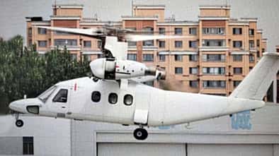 Chinesischer Kipprotor im Flug